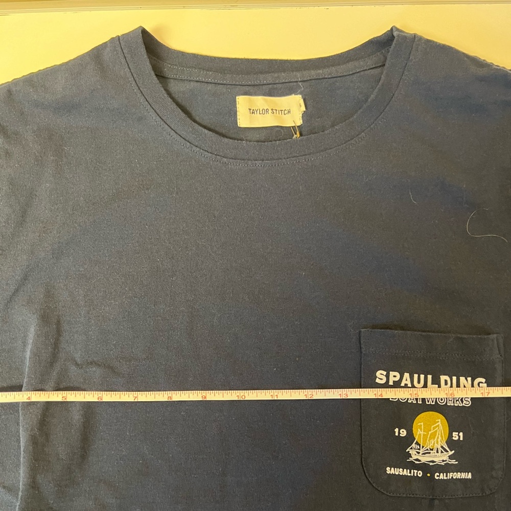 Taylor Stitch Canvas Cloth Tee - Size 46, Brand New W/O Tags! 🎨👕 - Picture 2 of 4